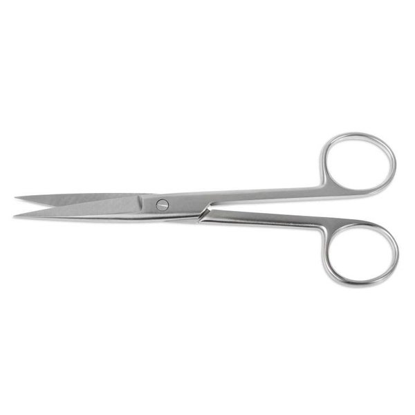 Von Klaus Operating Scissors, 4.5in, Straight, Sharp/Sharp Tip, German Grade VK103-0411